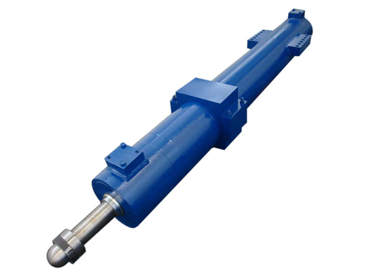 hydraulic telescopic cylinder Sold to Oman